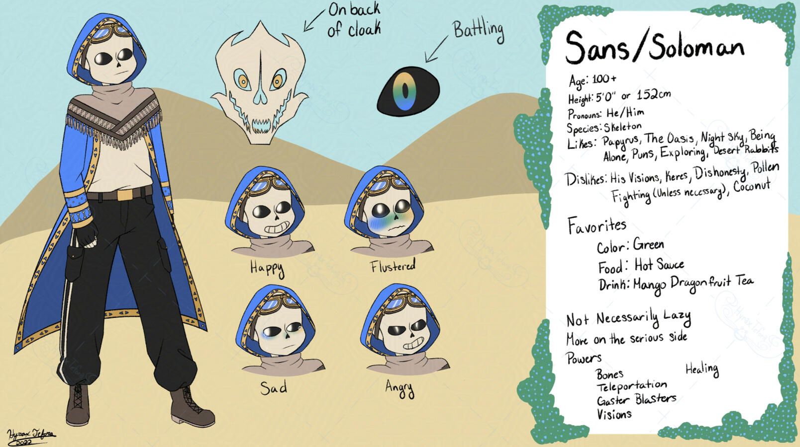 Soloman, My Sans OC Soloman, My Sans OC