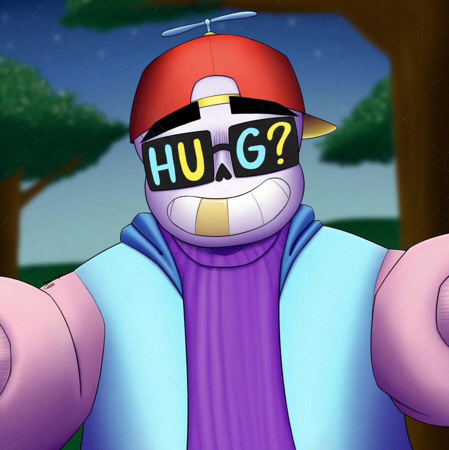 Fresh!Sans Gives You A Hug Fresh!Sans Gives You A Hug